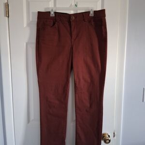 Rust Red Pants